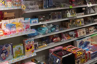 ジャパンゾン浅草店のレトロゲーム売り場